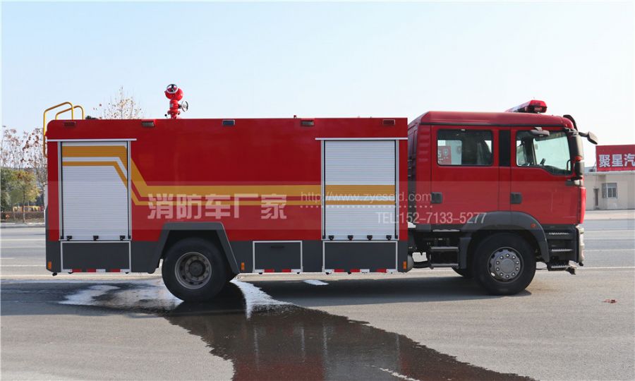 汕德卡自動擋消防車 汕德卡自動擋消防車